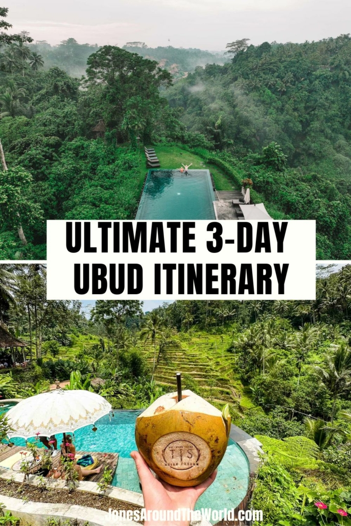 3 days in ubud itinerary
