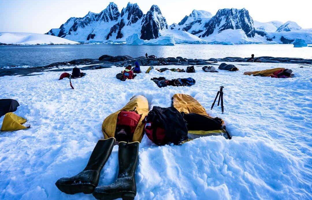 Bivy Sack Camping In Antarctica