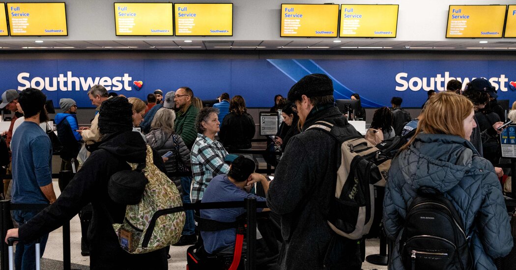 Their Flights Canceled, Southwest Travelers Were Threatened With Arrest