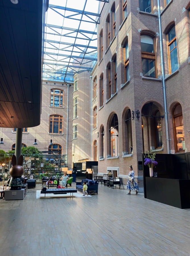 Lobby of the Conservatorium Hotel