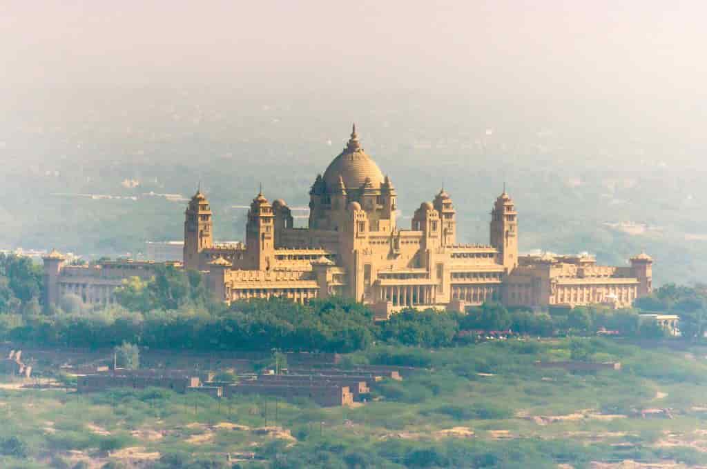 Rajasthan itinerary - 7 / 10 days. Umaid Bhavan Palace