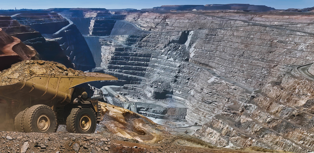 Gold Mine in Kalgoorlie, Western Australia. 