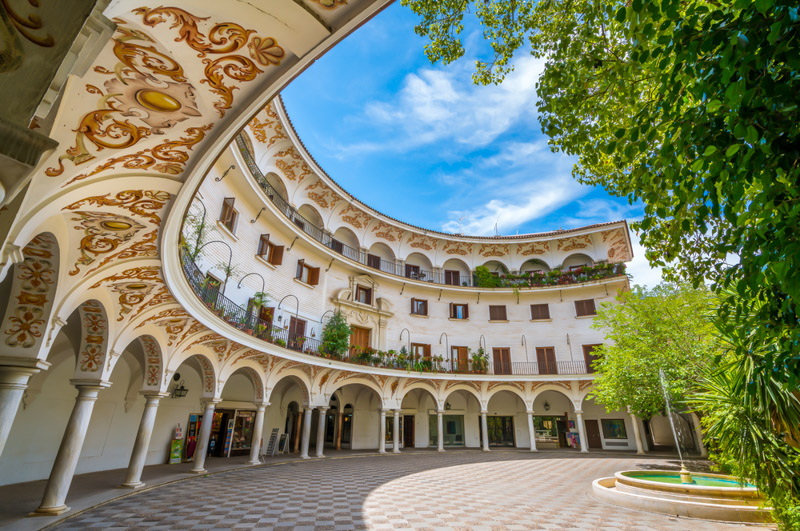  the only circled square of plaza del cabildo