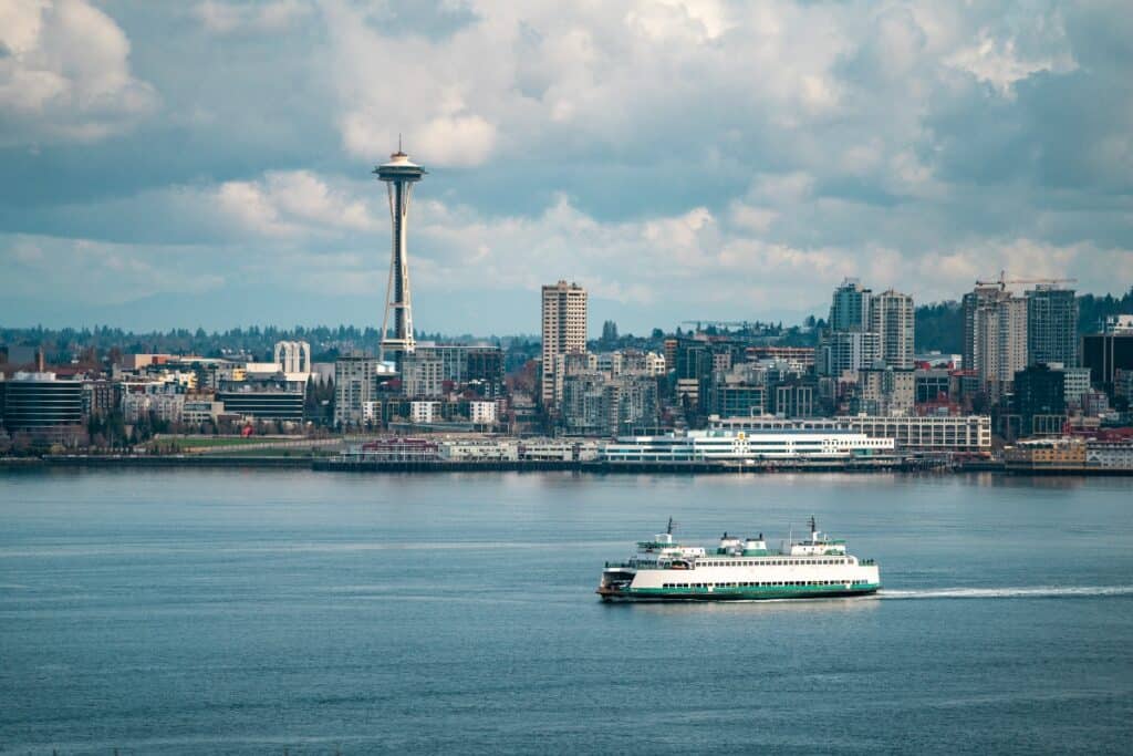 Weekend Trips Seattle View from bay looking towards skyline