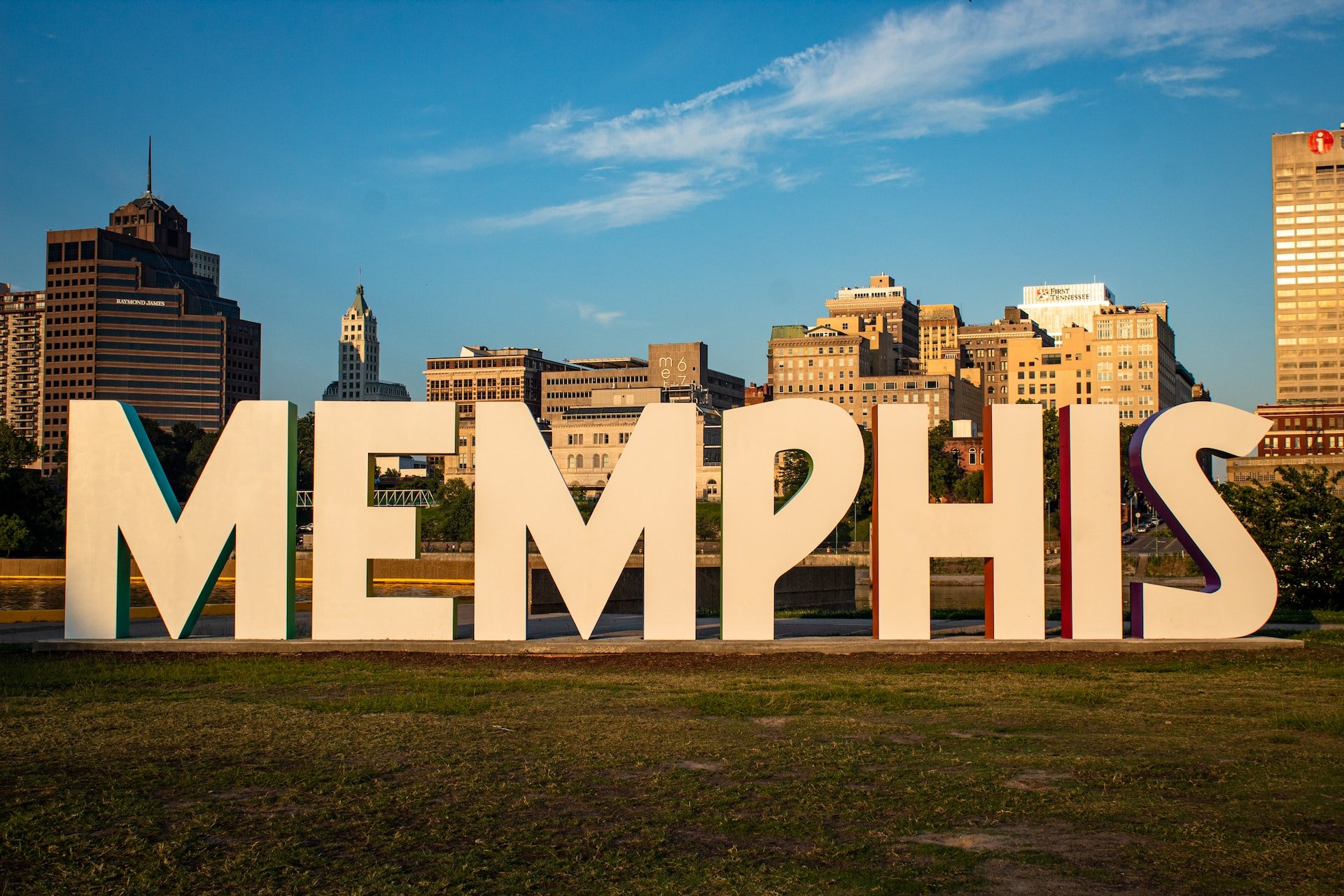 Memphis sign on Mud Island (photo: Joshua J. Cotten)