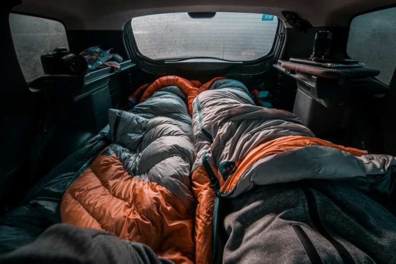 Car Camping Sleep