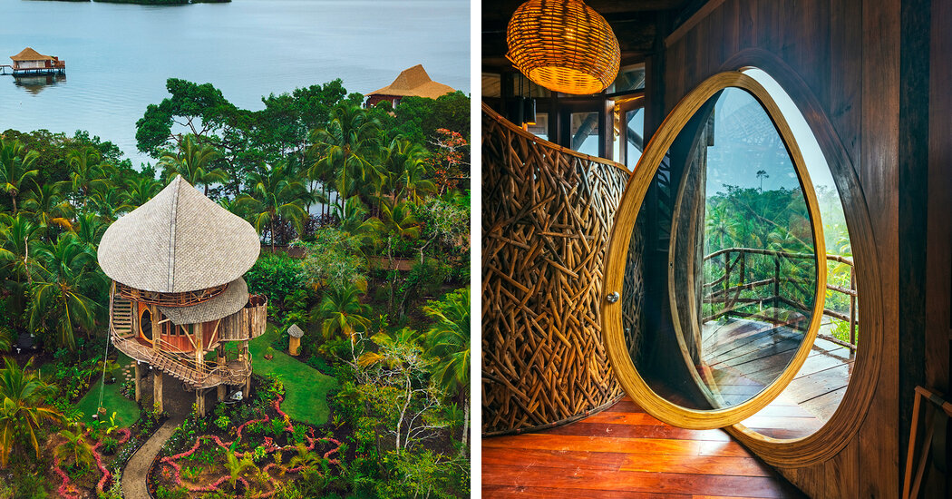 Off Panama’s Caribbean Coast, a New Stay Perched Above the Treetops