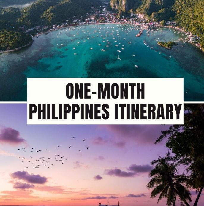 philippines itinerary 1 month