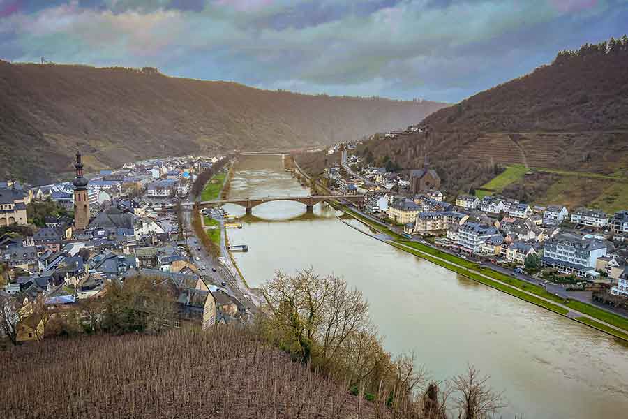 View of Cochem from Cochem Castle - Things to do in Cochem