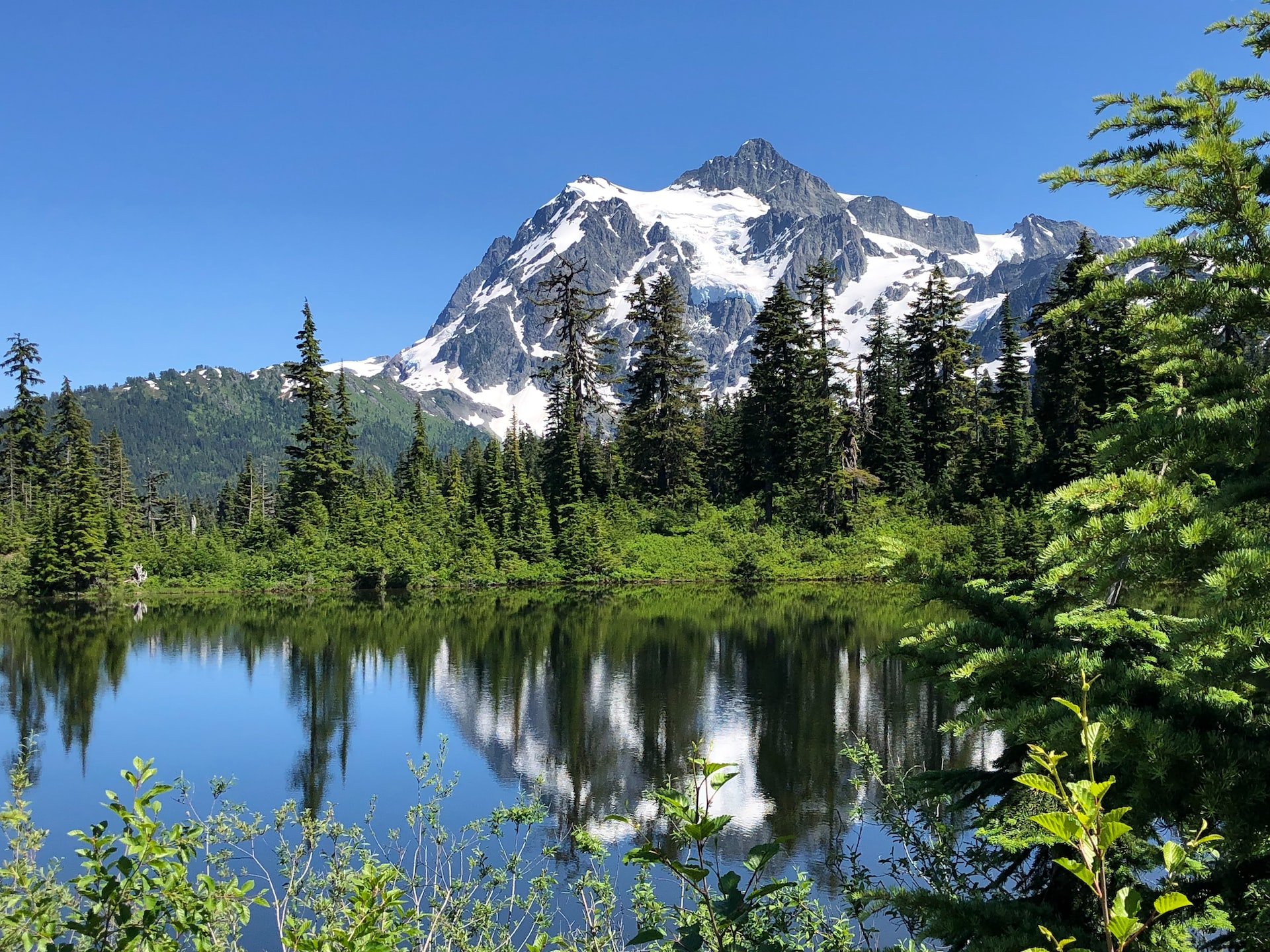 Mount Baker in Washington, a fantastic state for dispersed camping (photo: Michael Denning)