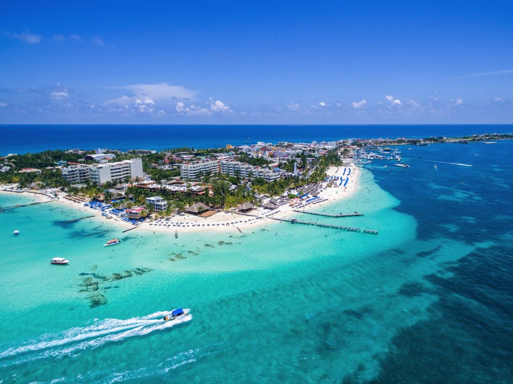 visiting playa norte beach is one of the top things to do in isla mujeres
