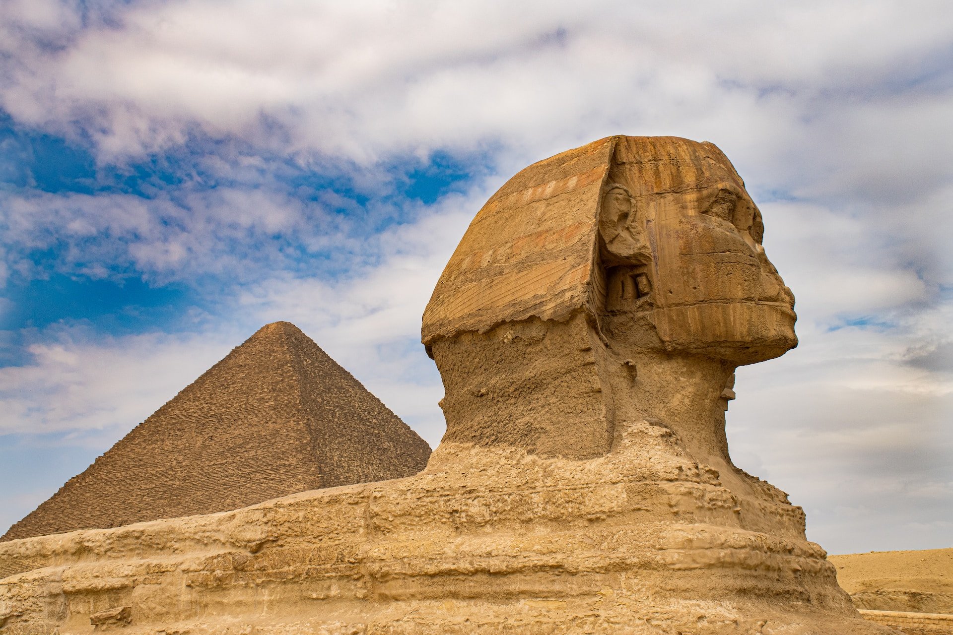 The Sphinx at Giza (photo: Lea Kobal)