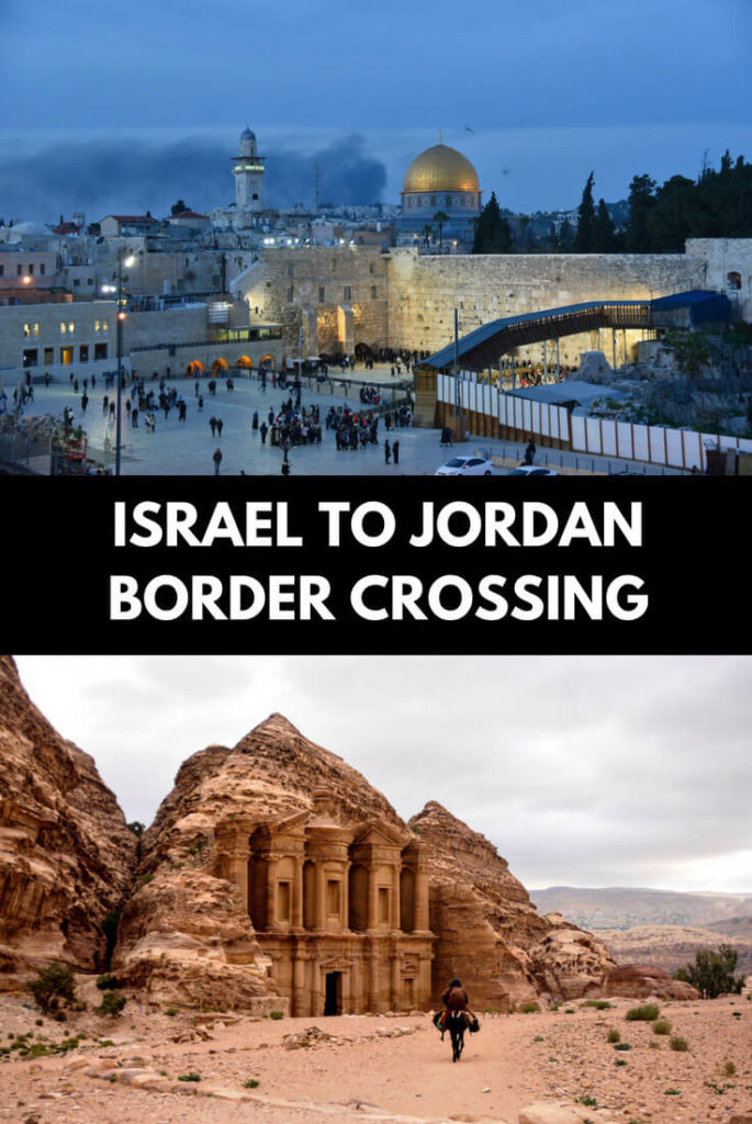 Crossing into Jordan from Israel