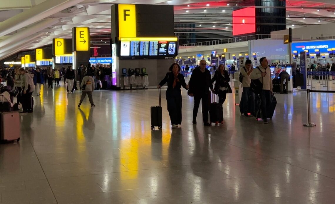 British Airways cancels more than 70 flights on first day of Heathrow security strike