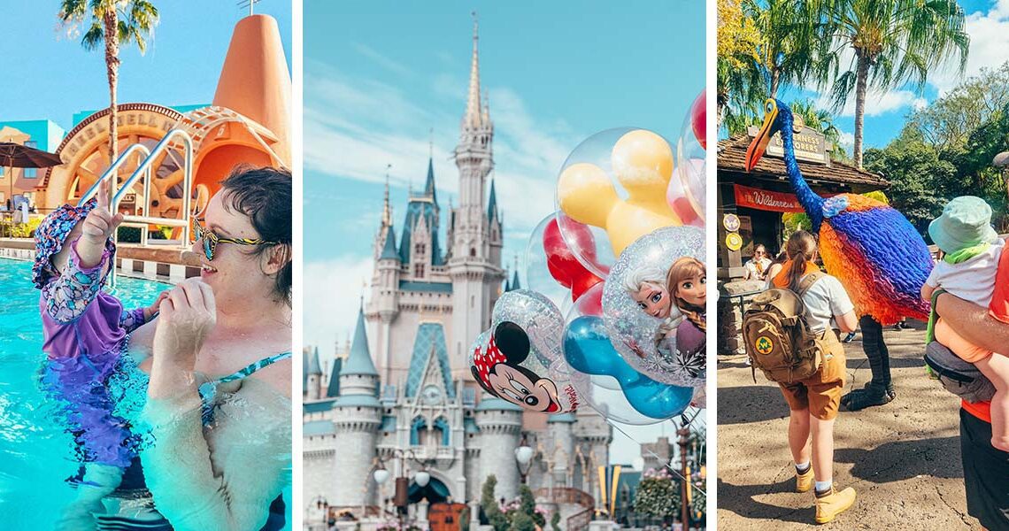 Disney World a baby: tips, tricks and advice from a former Cast Member for visiting Disney World with an infant.