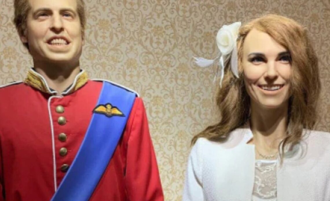 Krakow tourists freaked out by ‘creepy’ Prince William and Kate Middleton waxworks