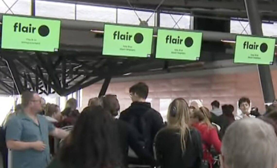 Thousands of tourists stranded as Flair Airlines has four planes seized from airports over $1m payment dispute
