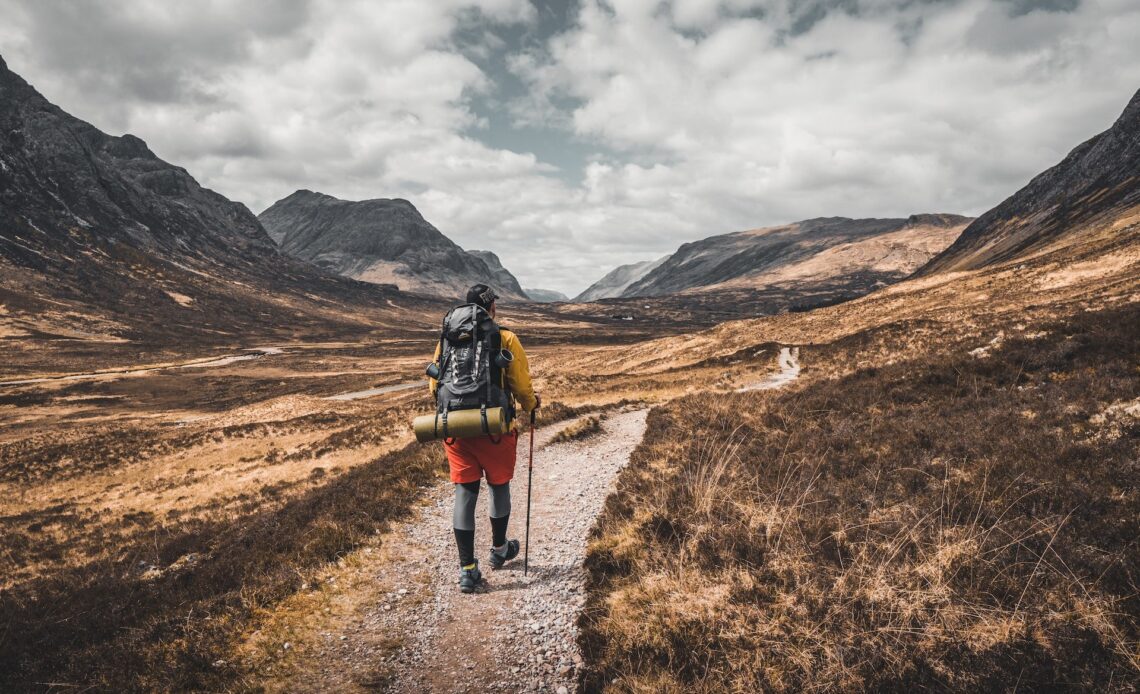 Hiking in Scotland (photo: Krisjanis Mezulis)