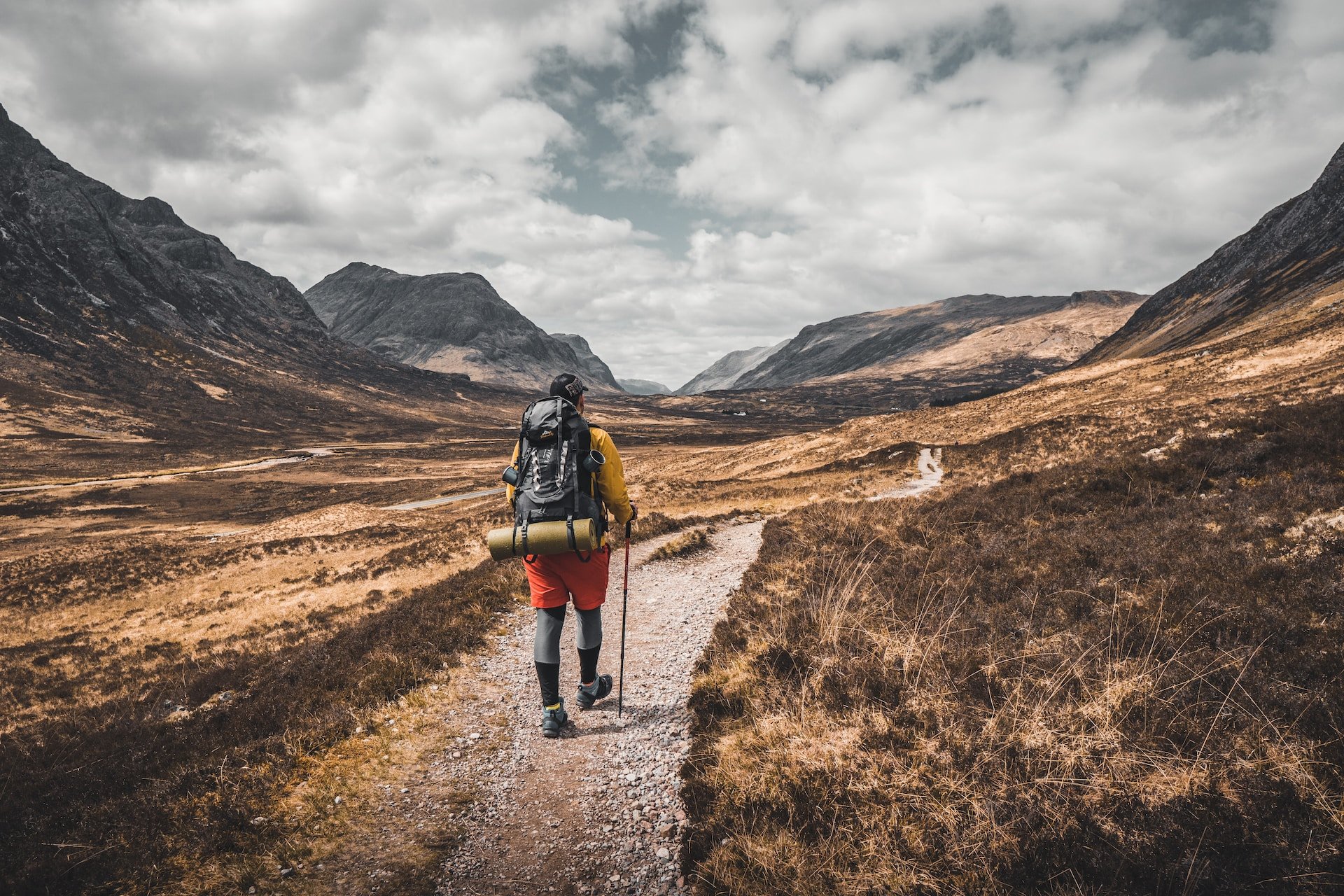 Hiking in Scotland (photo: Krisjanis Mezulis)