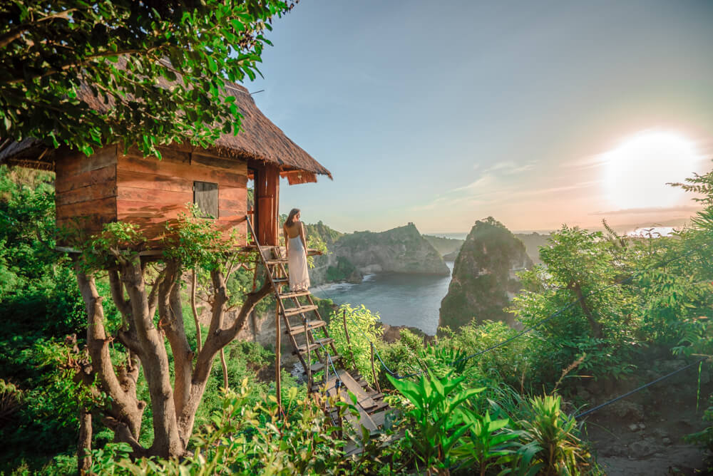 rumah pohon, nusa penida