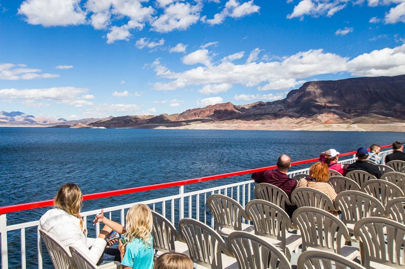 cruise on a lake