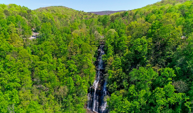 Top of Amicalola Falls