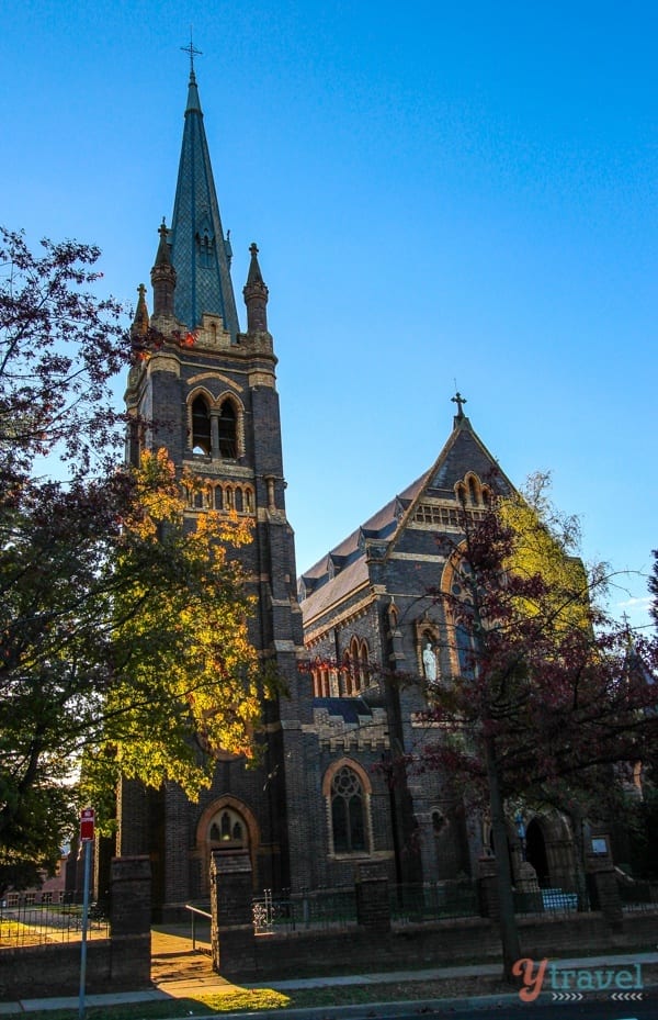 steeple of Church in Armidale 