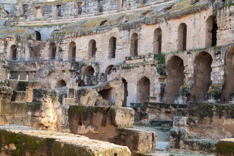 El Jem ancient amphitheater