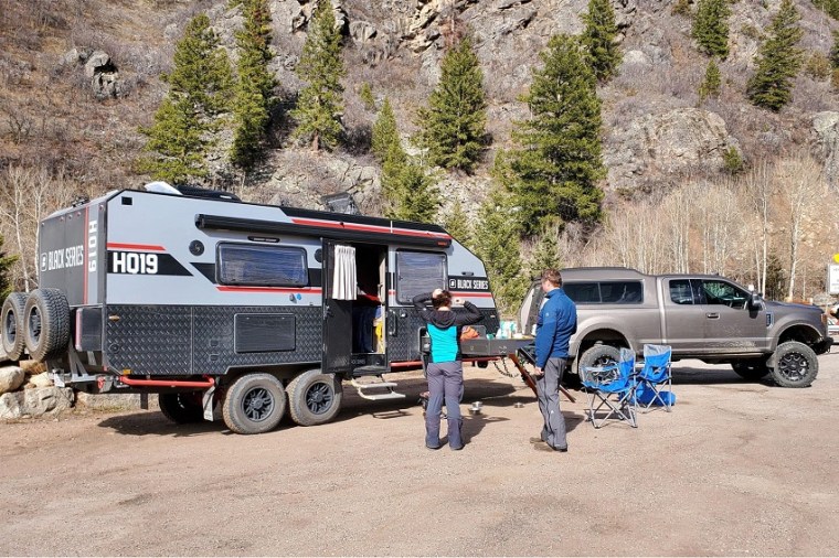 a travel trailer is the perfect choice for an outdoors adventure