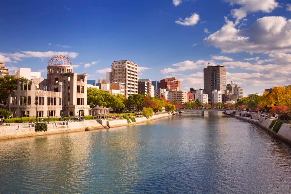 Atomic Bomb Dome in Hiroshima, Japan