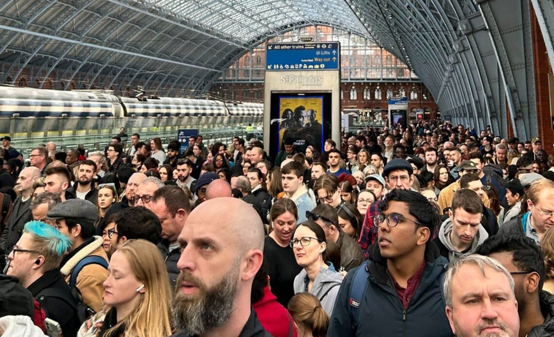 Easter rail ‘mayhem’ as thousands stuck in London station queues