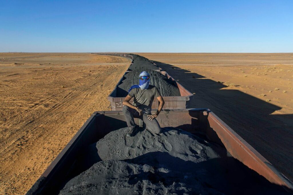 Iron Ore Train Mauritania