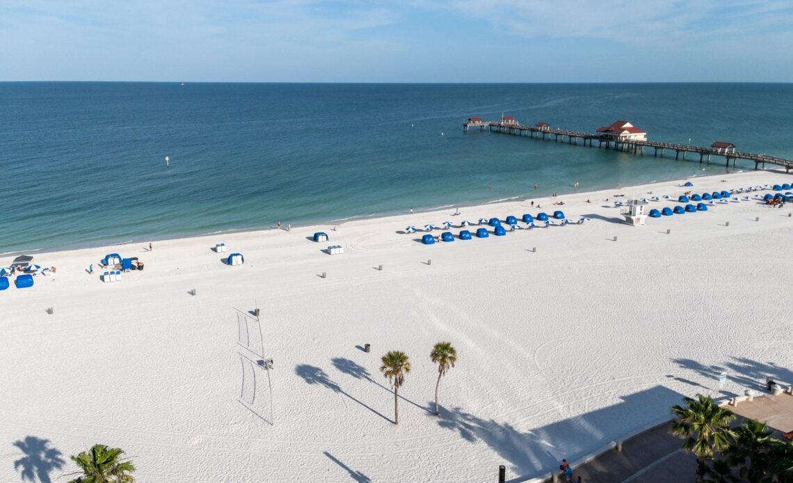 Clearwater Beach, Florida, is a relaxing option for a Mother's Day getaway (photo: Dave Lee)