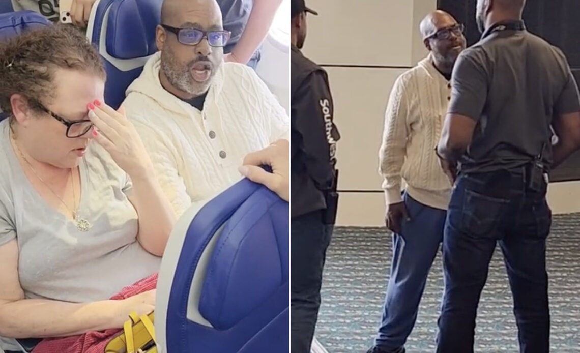 Plane passenger escorted from Florida flight after erupting over crying baby