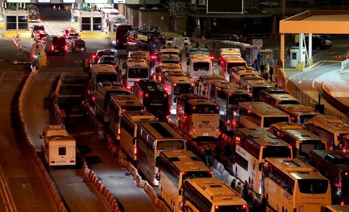 Port of Dover queues cleared after weekend of Easter holiday travel chaos