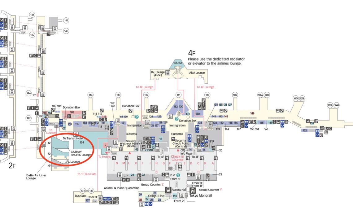 Review: Cathay Pacific Lounge Tokyo Haneda