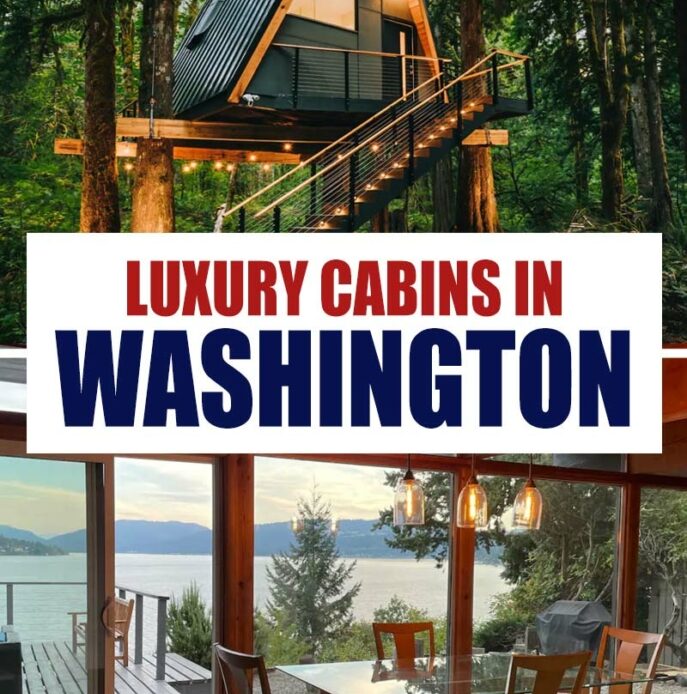 luxury cabins Washington