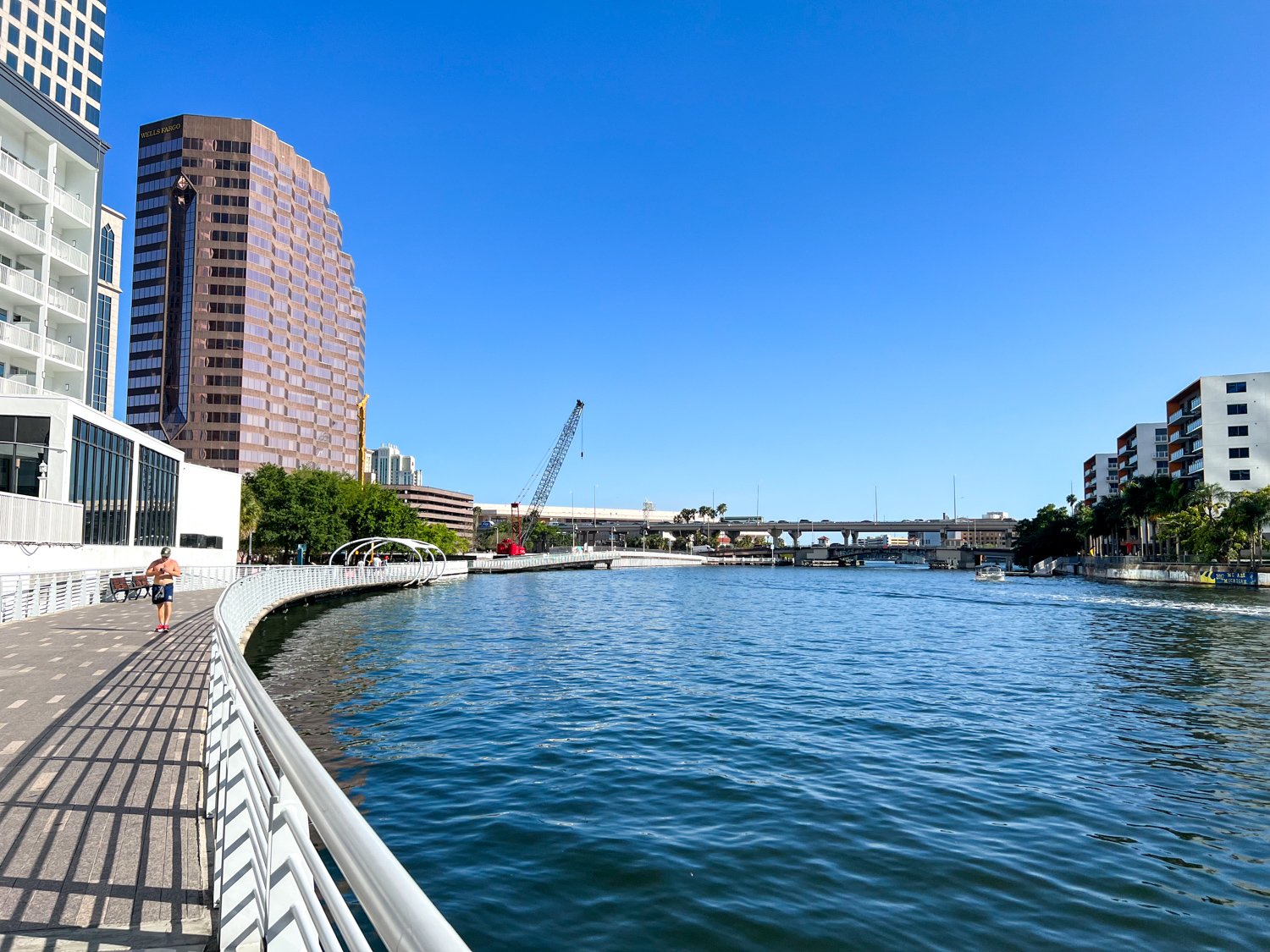 The Tampa Riverwalk