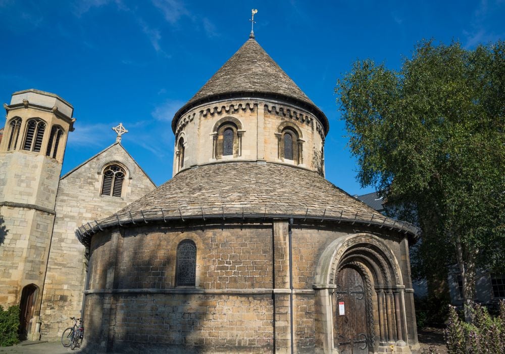 Round church in Cambridge