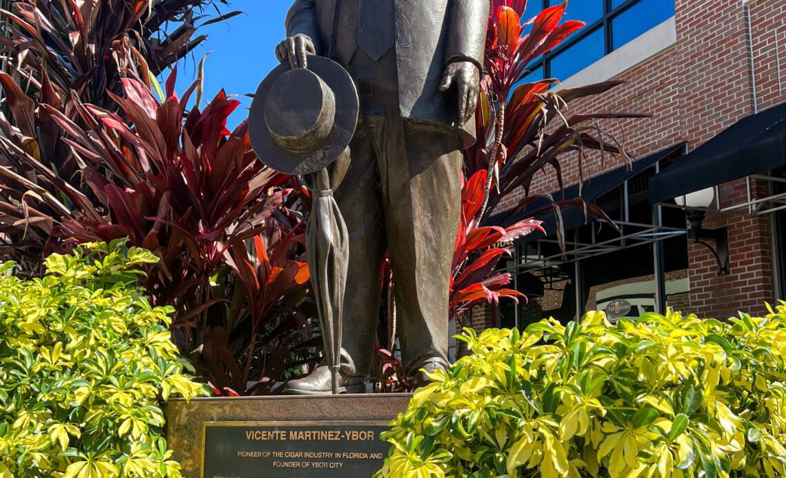 Statue of Vicente Martinez-Ybor