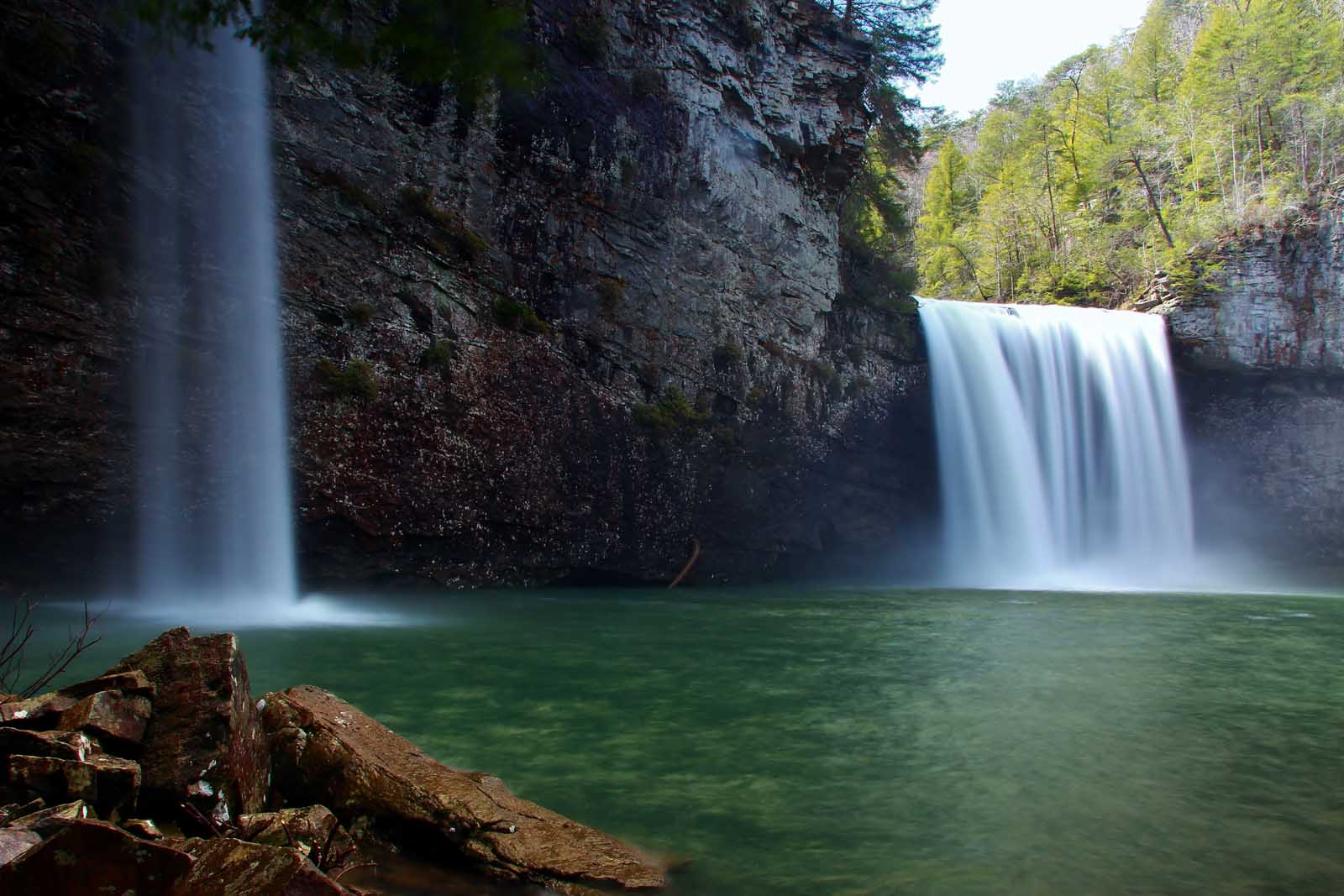 Best Hikes Near Nashville Cane Creek Cascades in Fall Creek Falls State Park