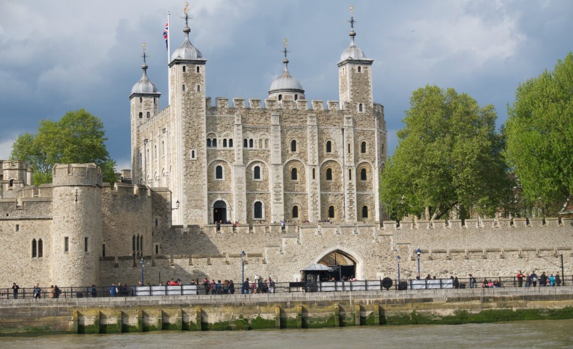 Tower of London, one of the top tourist spots to see while backpacking in the UK (photo: Gavin Allanwood)