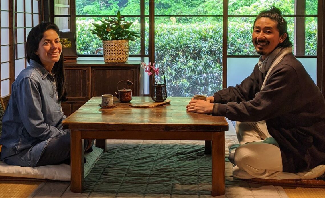 Daisuke and Hila Kajiyama transformed an abandoned farming residence in Japan into a guesthouse.