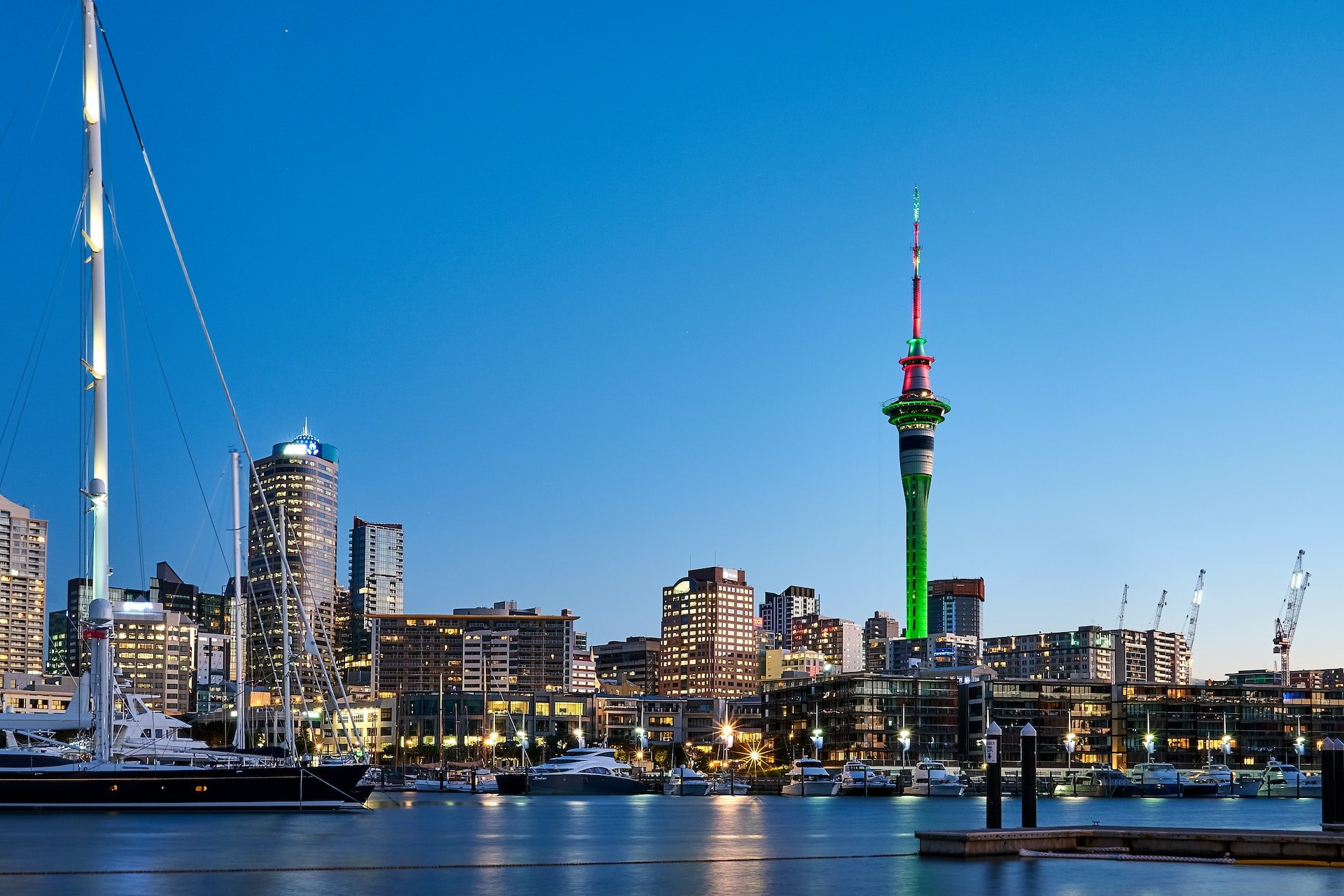 The Sky Tower in Auckland, a great city to start family holidays in New Zealand (photo: Partha Narasimhan)
