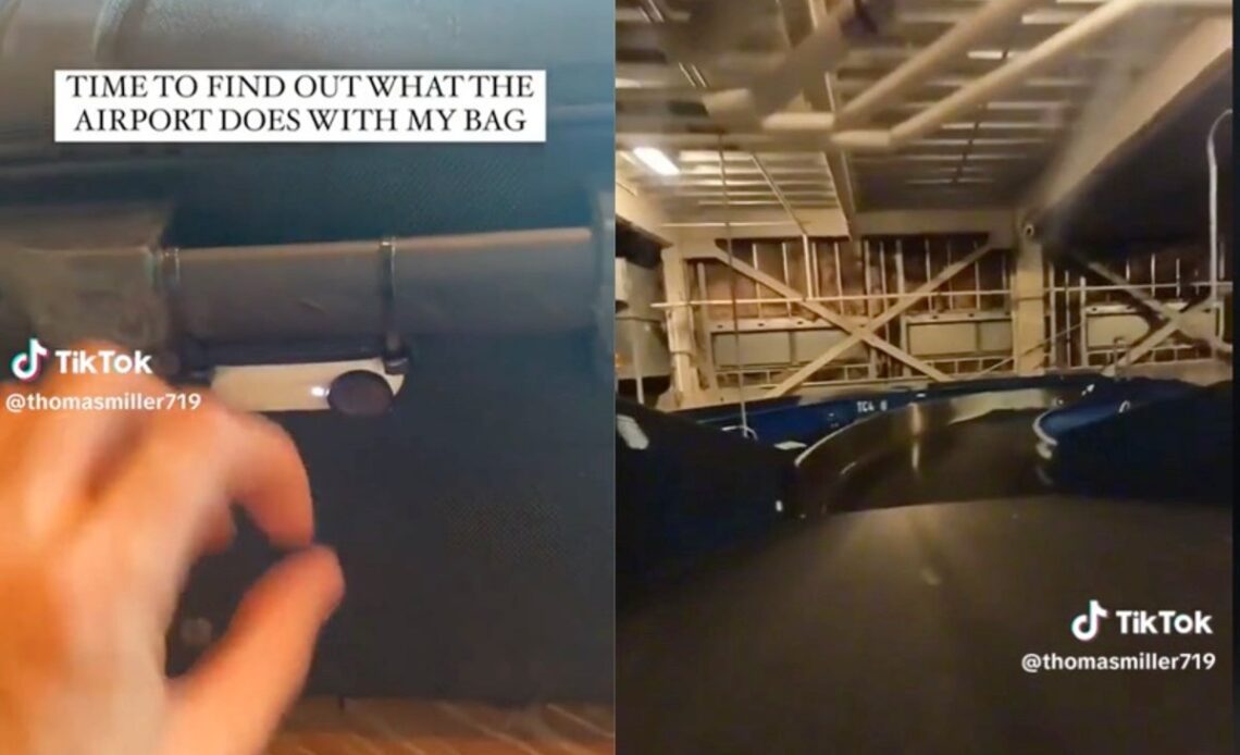 Man attaches camera to suitcase so he can ‘find out’ what airport does with luggage