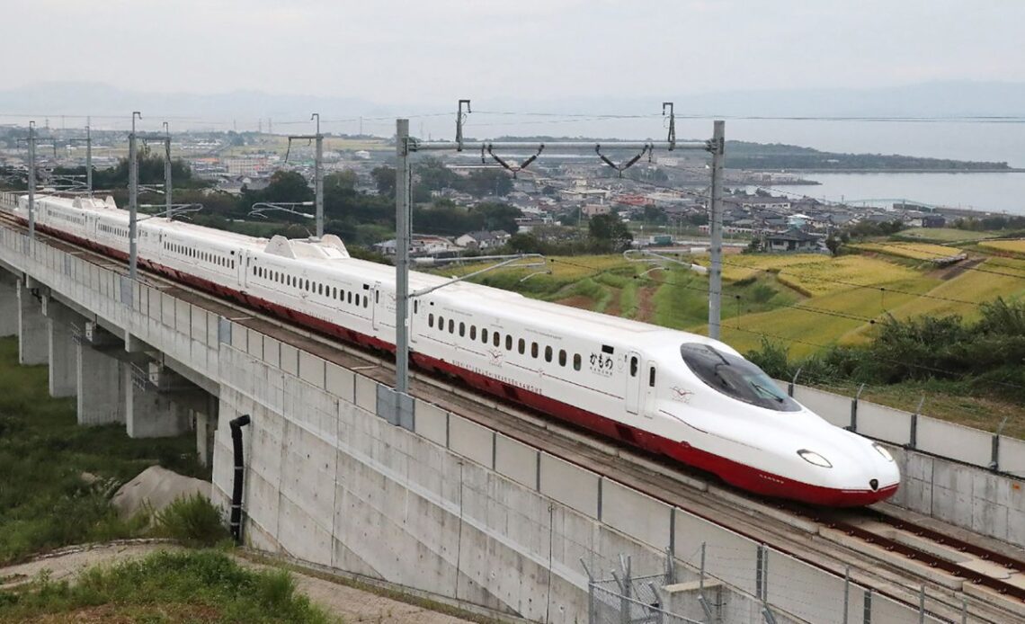 The new Nishi Kyushu Shinkansen Line is just 66 kilometers long.
