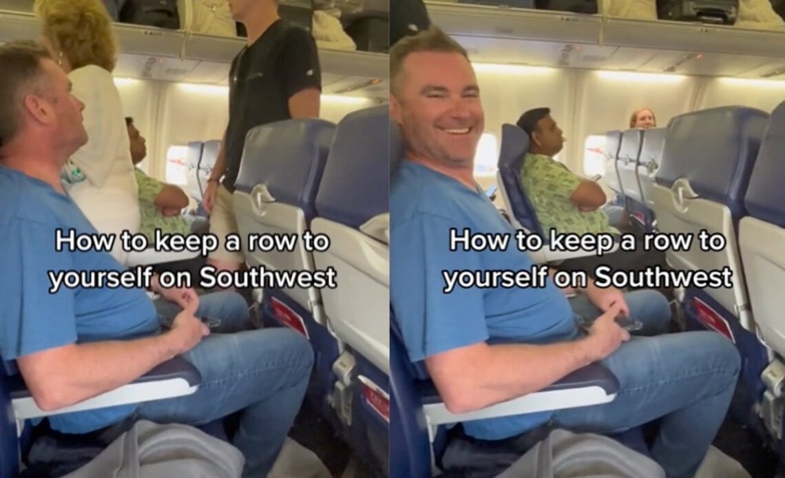 Passenger reveals ‘flirtatious’ trick to keep row free on Southwest flights