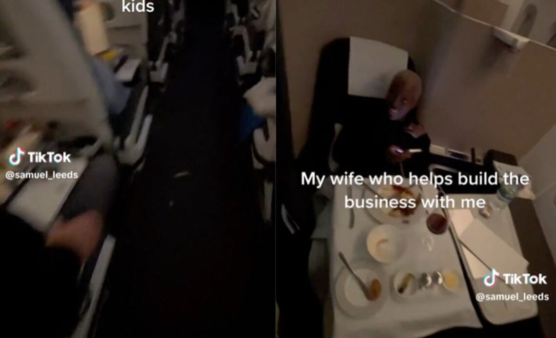 Real estate agent sparks debate after revealing he and wife sit in first class while children are in economy