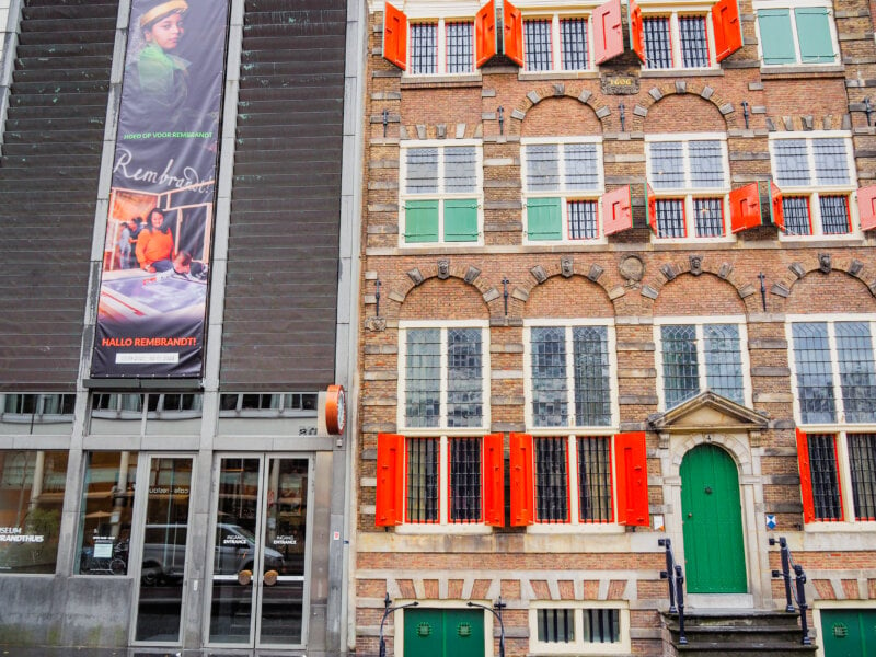 Front of Rembrandthuis (Rembrandt House), Amsterdam