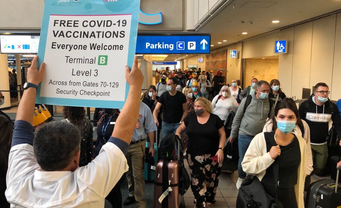 US drops vaccination demand for foreign visitors from 12 May